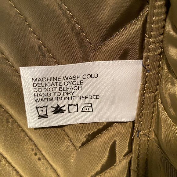 ORVIS Chevron Quilted Vest - Navy Sz L - Picture 6 of 9